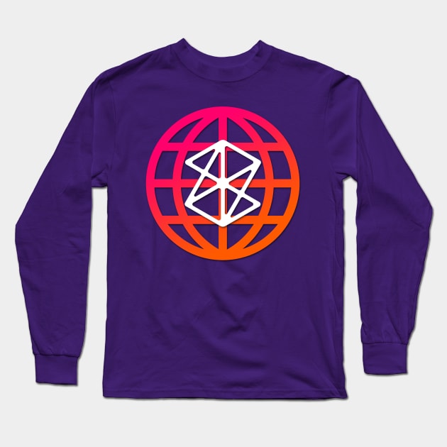 Zune-Planet Long Sleeve T-Shirt by VisualTrashN'Treasure